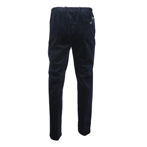 Piet Elastische Taille Ribbroek | Katoen Navy