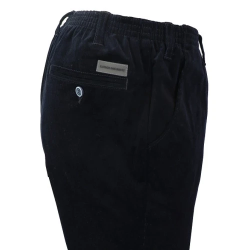 Piet Elastische Taille Ribbroek | Katoen Navy