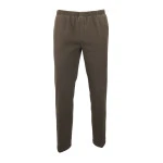 Elastische Taille Broek | BruinThermo | www.pietkoopmans.nl
