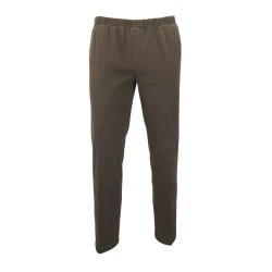 Elastische Taille Broek | Bruin Thermo