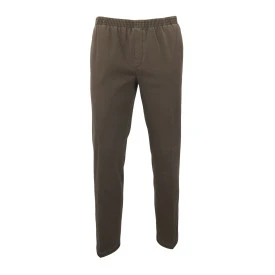 Elastische Taille Broek | Bruin Thermo