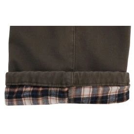 Elastische Taille Broek | Bruin Thermo