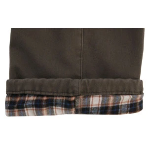 Elastische Taille Broek | Bruin Thermo
