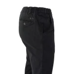 Elastische Taille Broek | Deventer Antraciet | www.pietkoopmans.nl