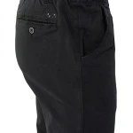 Elastische Taille Broek | Deventer Antraciet | www.pietkoopmans.nl