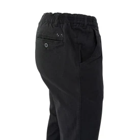 Elastische Taille Broek | Deventer Antraciet