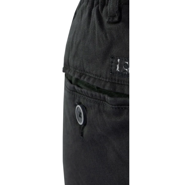 Elastische Taille Broek | Deventer Antraciet | www.pietkoopmans.nl