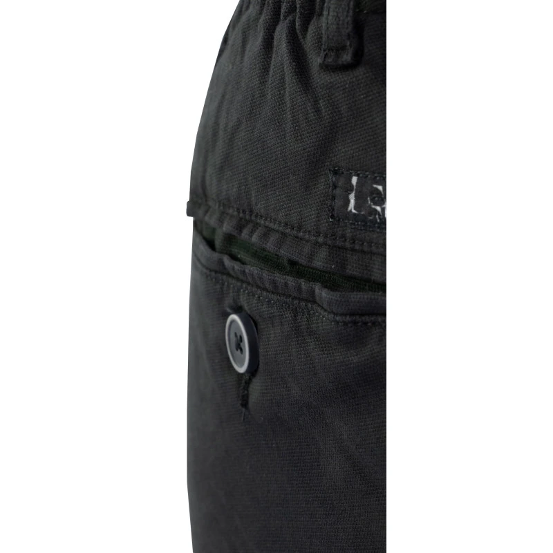 Elastische Taille Broek | Deventer Antraciet | www.pietkoopmans.nl