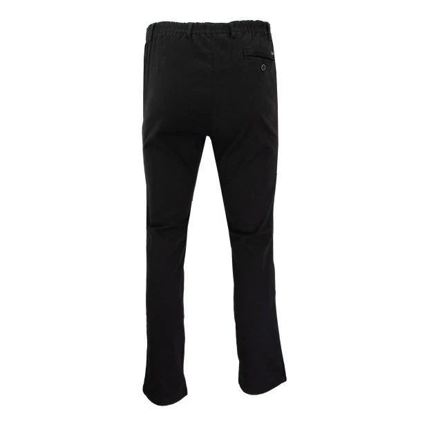 Elastische Taille Broek | Deventer Antraciet | www.pietkoopmans.nl
