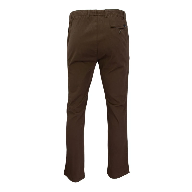 Elastische Taille Broek | Deventer Bruin | www.pietkoopmans.nl