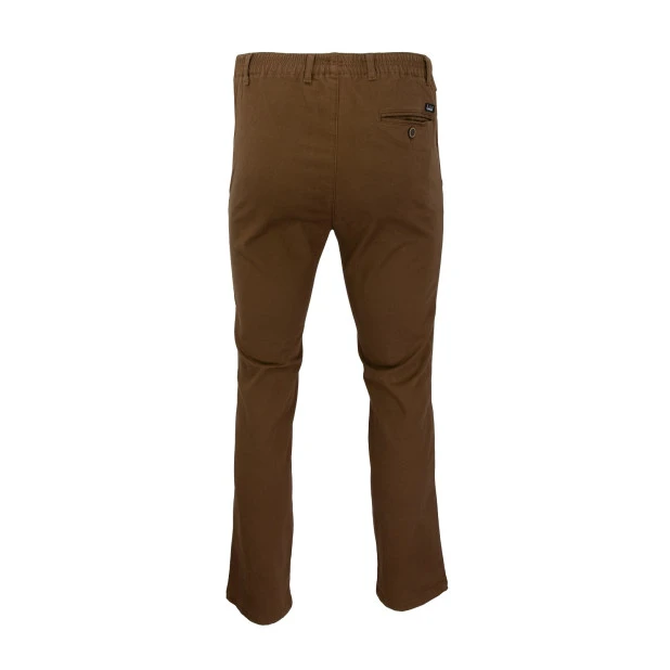 Elastische Taille Broek | Deventer Cognac | www.pietkoopmans.nl
