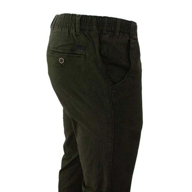 Elastische Taille Broek | Deventer Groen | www.pietkoopmans.nl