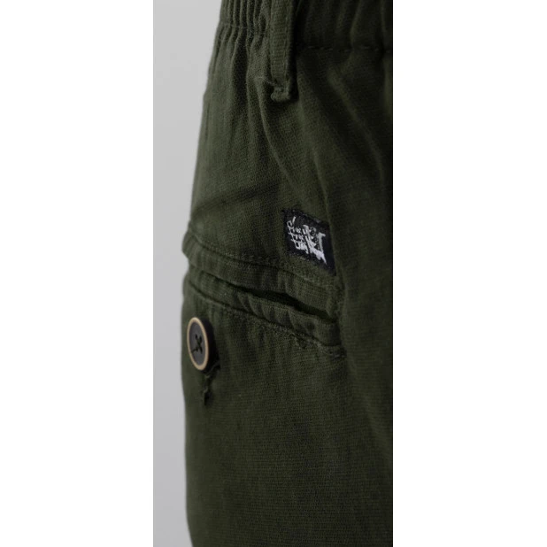 Elastische Taille Broek | Deventer Groen | www.pietkoopmans.nl