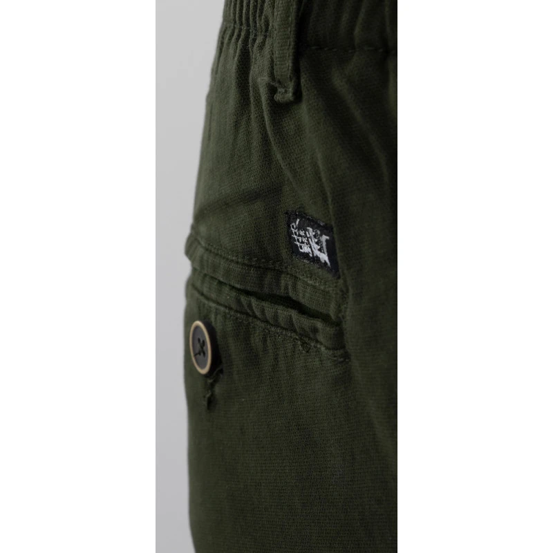 Elastische Taille Broek | Deventer Groen | www.pietkoopmans.nl