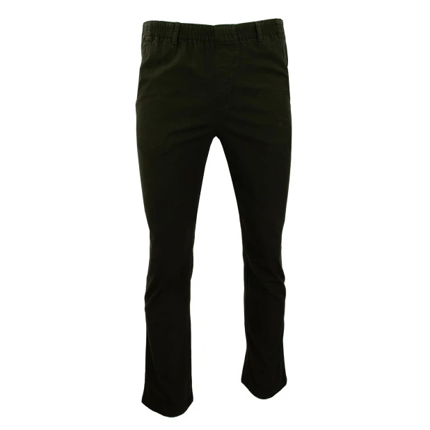 Elastische Taille Broek | Deventer Antraciet | www.pietkoopmans.nl