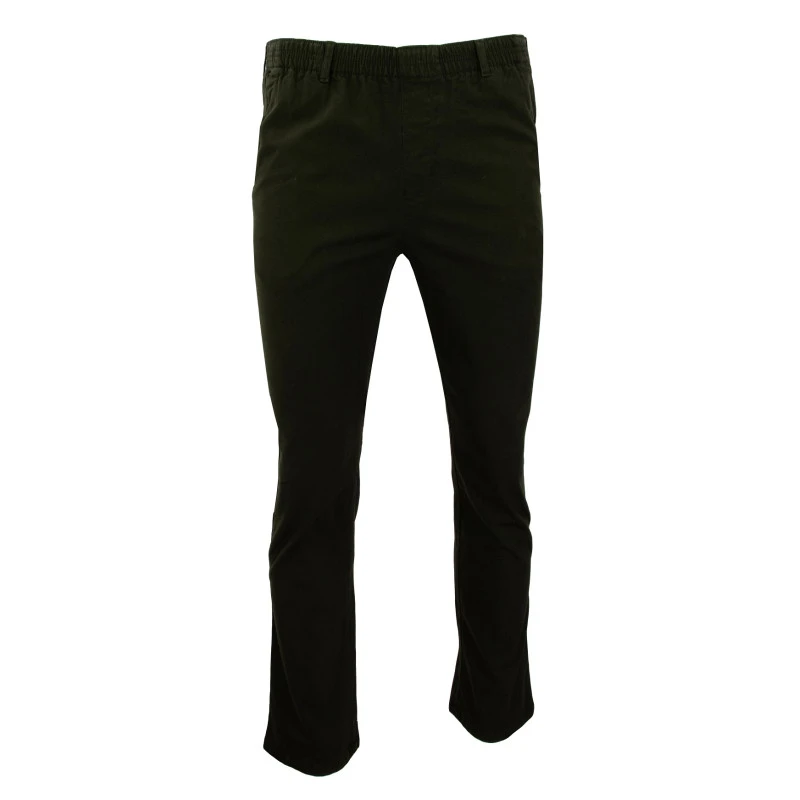 Elastische Taille Broek | Deventer Antraciet | www.pietkoopmans.nl