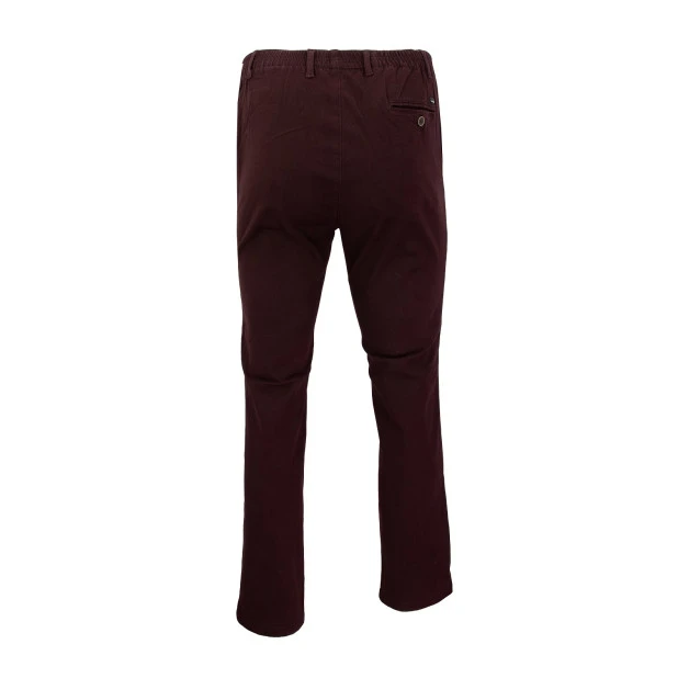 Elastische Taille Broek | Deventer Bordeaux | www.pietkoopmans.nl