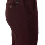 Elastische Taille Broek | Deventer Bordeaux | www.pietkoopmans.nl