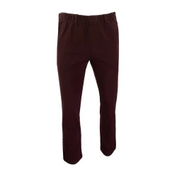 Elastische Taille Broek | Deventer Bordeaux