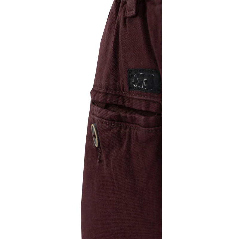 Elastische Taille Broek | Deventer Bordeaux | www.pietkoopmans.nl