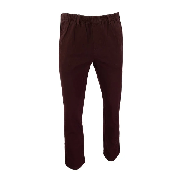 Elastische Taille Broek | Deventer Bordeaux | www.pietkoopmans.nl