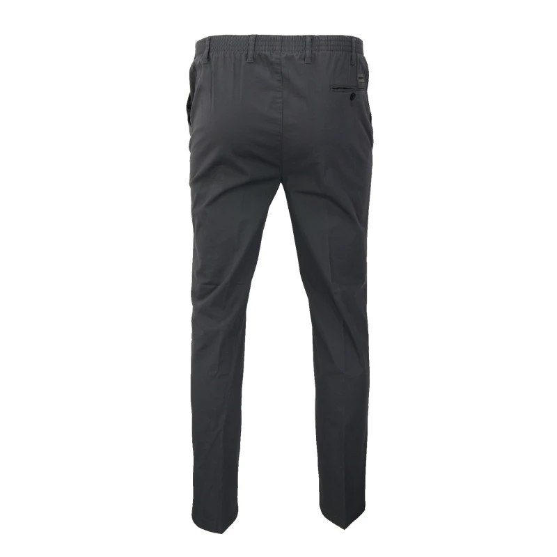 Elastische Taille Broek | Venlo Grijs | www.pietkoopmans.nl