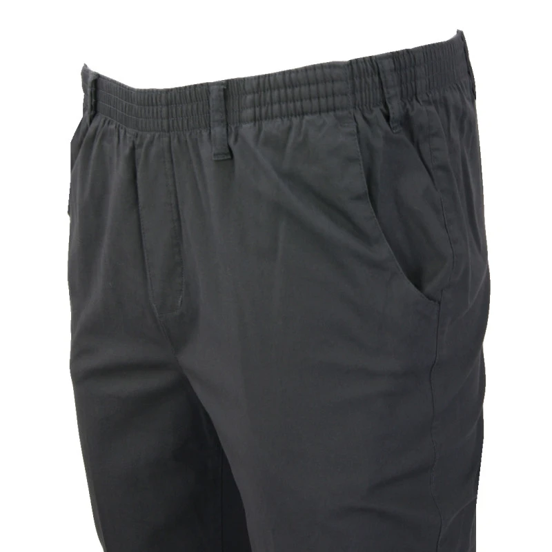Elastische Taille Broek | Venlo Grijs | www.pietkoopmans.nl