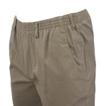 Elastische Taille Broek | Venlo Khaki | www.pietkoopmans.nl