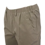 Elastische Taille Broek | Venlo Khaki | www.pietkoopmans.nl