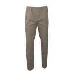 Elastische Taille Broek | Venlo Khaki | www.pietkoopmans.nl