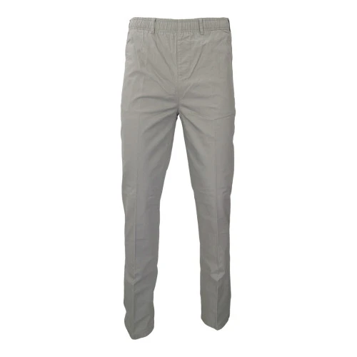 Elastische Taille Broek Belgïe | Grijs | www.pietkoopmans.nl