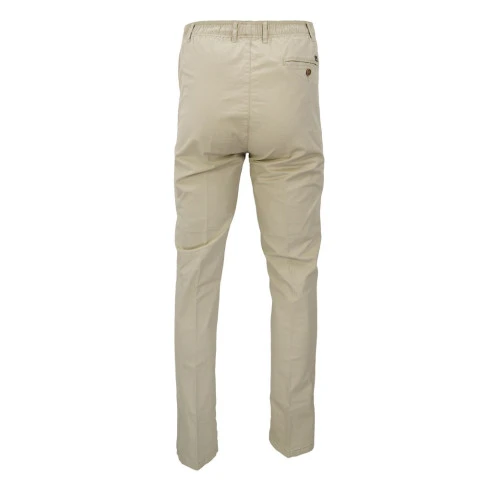 Elastische Taille Broek Belgïe | Beige | www.pietkoopmans.nl