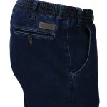 Jeans met elastische Taille | Denim Rondom | www.pietkoopmans.nl