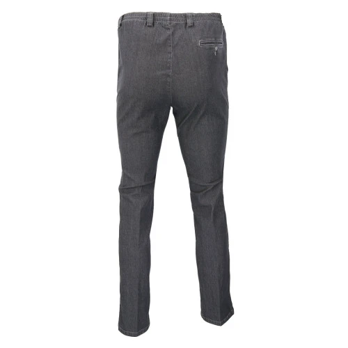 Elastische Taille Broek | Extra Lang Antra Denim | www.pietkoopmans.nl