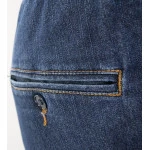 Elastische Taille Broek | Blauw Jeans | www.pietkoopmans.nl
