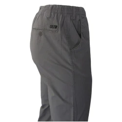 Piet Elastische Taille Broek | Kapelle Lichtgrijs