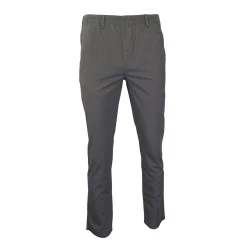Piet Elastische Taille Broek | Kapelle Lichtgrijs