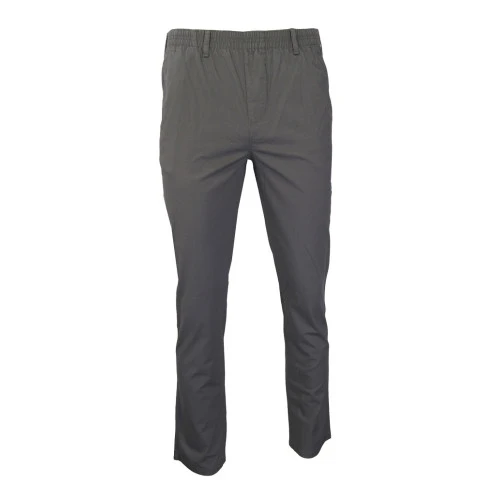 Piet Elastische Taille Broek | Kapelle Grijs | www.pietkoopmans.nl