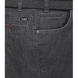 Luigi Morini 5 Pocket Stretch Jeans | Grijs