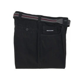 Luigi Morini Premium Colour Winter Broek | Zwart