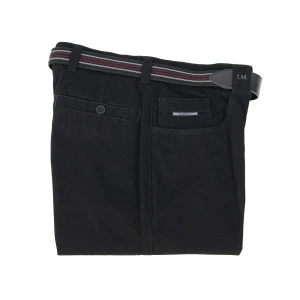 Luigi Morini Premium Colour Winter Broek | Zwart