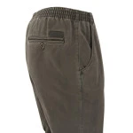 Elastische Taille Broek | Olijf Thermo | www.pietkoopmans.nl