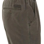 Elastische Taille Broek | Olijf Thermo | www.pietkoopmans.nl