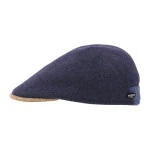Marone Flatcap Milano | Jeansblauw | www.pietkoopmans.nl