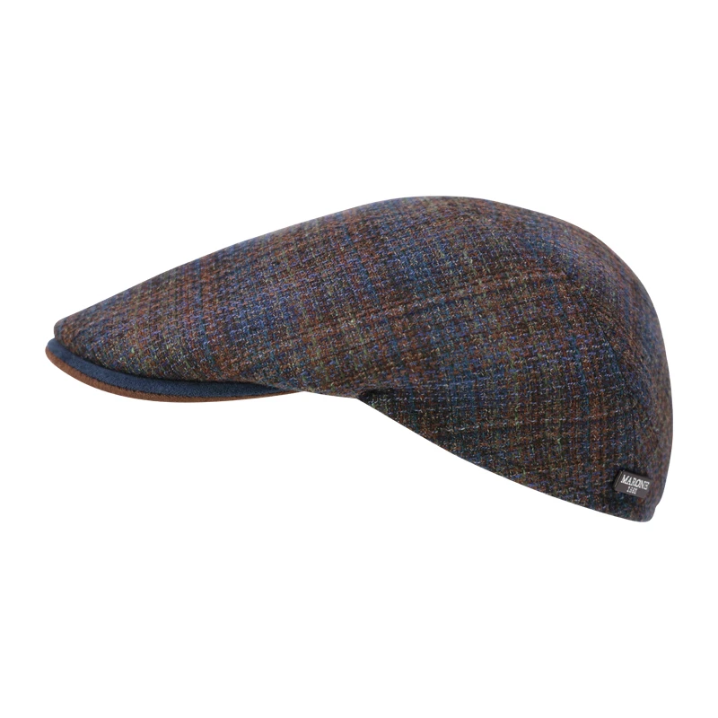 Marone Winterflatcap Milano | Bruin Gemêleerd | www.pietkoopmans.nl