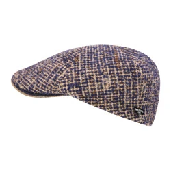 Marone Flatcap Detroit Tweed | Marine