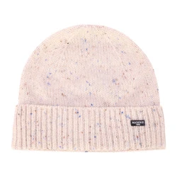 Marone Gebreide Wintermuts | Beige met Spikkels