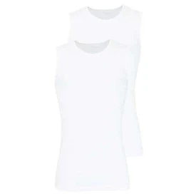 Marvelis Body Fit Shirt Zonder Mouwen | Wit