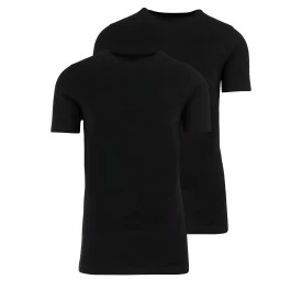 Marvelis Body Fit Basis Shirt | Zwart