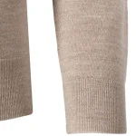 Marvelis Dun Gebreid Vest Knopen | Beige | www.pietkoopmans.nl